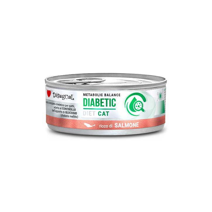 Disugual Metabolic *Diabetic* Salmó Disugual Diet Gat Llauna 85Gr