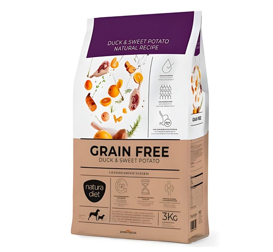 Natura Diet Grain Free Duck & Sweet Potato  3 Kg