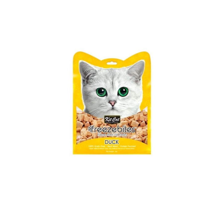 Kit Cat FreezeBites - Ànec 15g