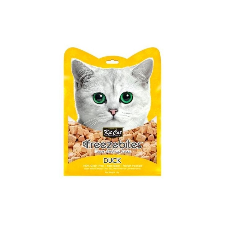 Kit Cat FreezeBites - Ànec 15g