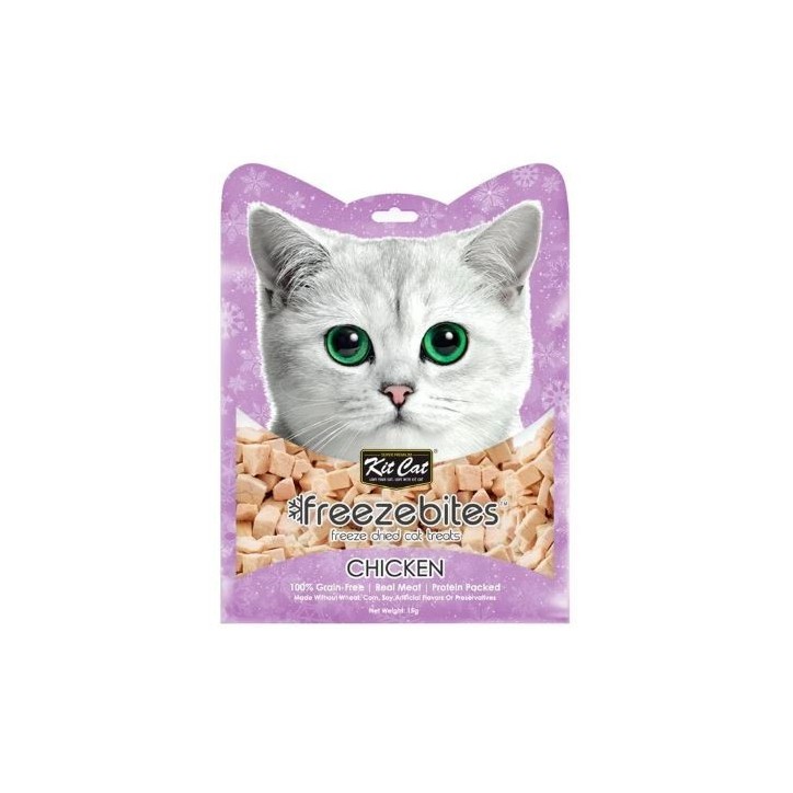 Kit Cat FreezeBites - Pollastre 15g