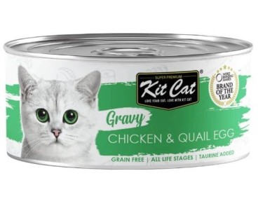 Kit Cat Llauna Gravy - Tonyina i ou de guatlla 70g