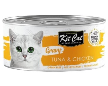 Kit Cat Llauna Gravy - Tonyina i pollastre 70g