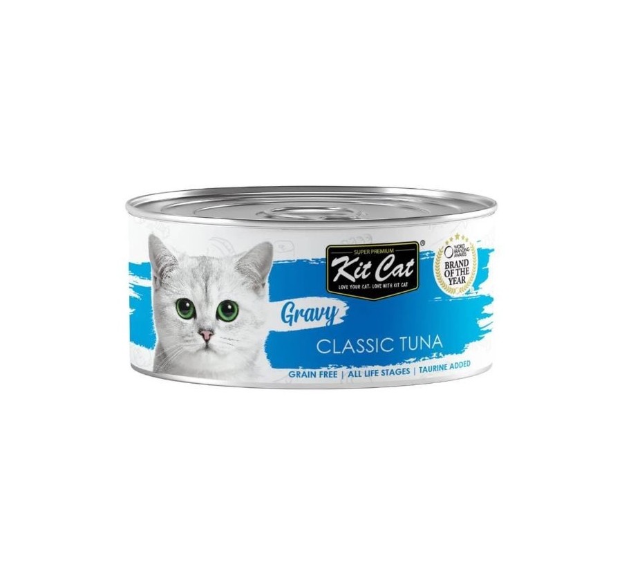 Kit Cat Llauna Gravy - Tonyina Clàssic 70g