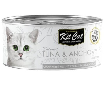 Kit Cat Llauna Toppers - Tonyina i anxoves 80g
