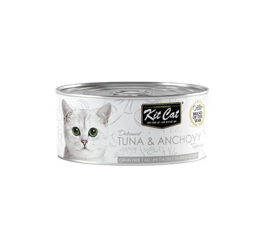 Kit Cat Llauna Toppers - Tonyina i anxoves 80g