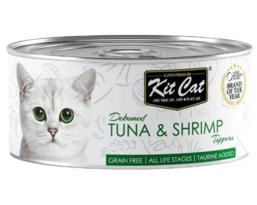Kit Cat Llauna Toppers - Tonyina i gambetes 80g