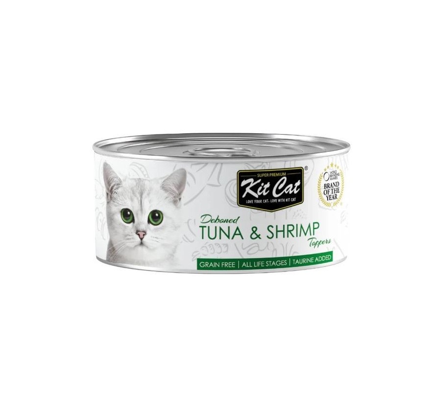 Kit Cat Llauna Toppers - Tonyina i gambetes 80g