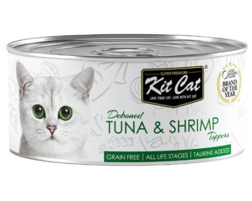 Kit Cat Llauna Toppers - Tonyina i gambetes 80g