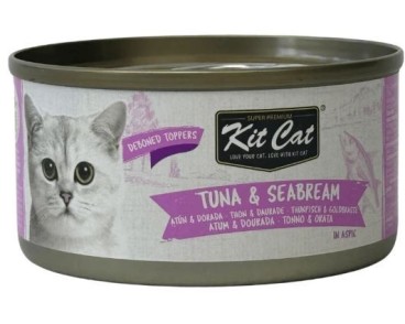 Kit Cat Llauna Toppers - Tonyina i daurada 80g