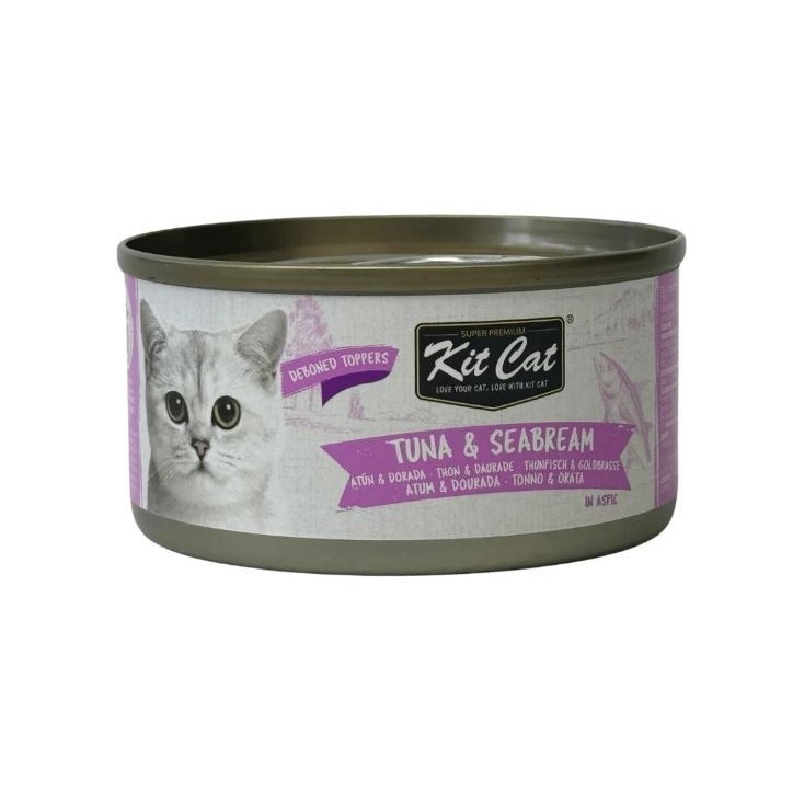Kit Cat Llauna Toppers - Tonyina i daurada 80g