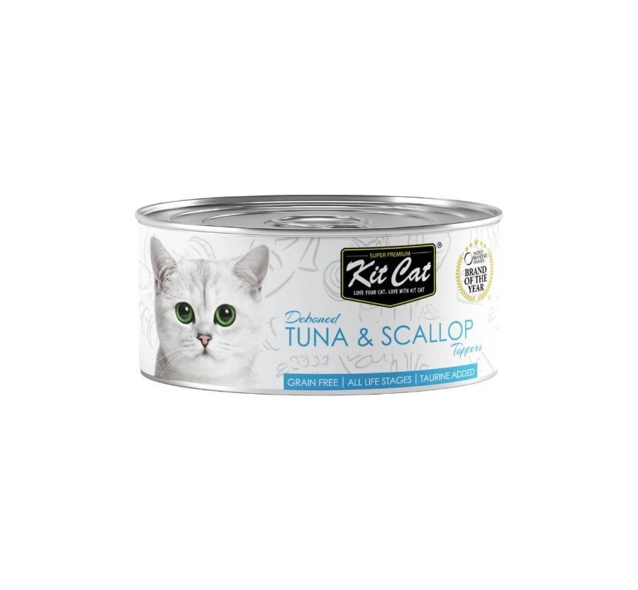Kit Cat Llauna Toppers - Tonyina i vieira 80g