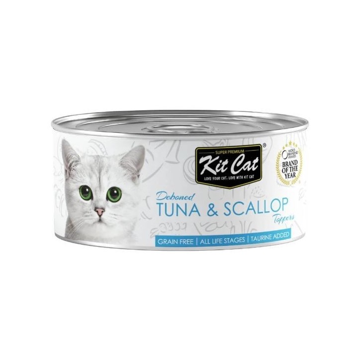 Kit Cat Llauna Toppers - Tonyina i vieira 80g