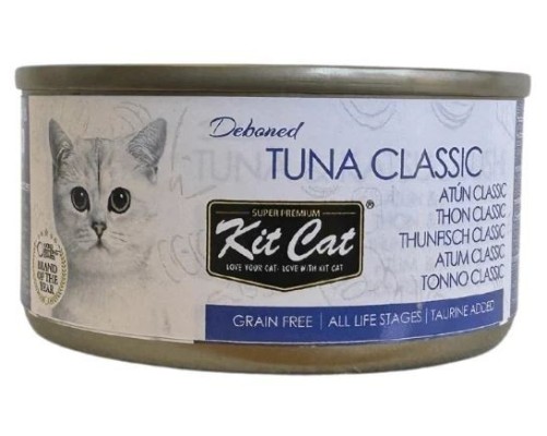 Kit Cat Llauna Toppers - Tonyina Clàssic (amb katsuobushi) 80g