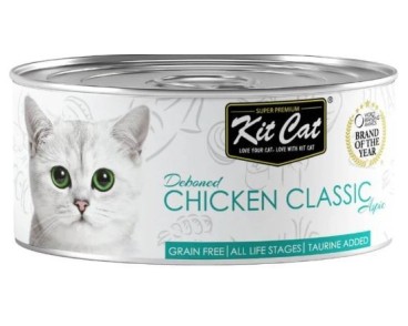 Kit Cat Llauna Toppers - Pollastre Clàssic 80g