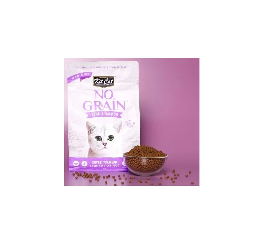 Kit Cat No Grain amb tonyina i salmó 1kg