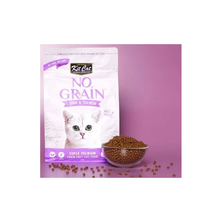 Kit Cat No Grain amb tonyina i salmó 1kg