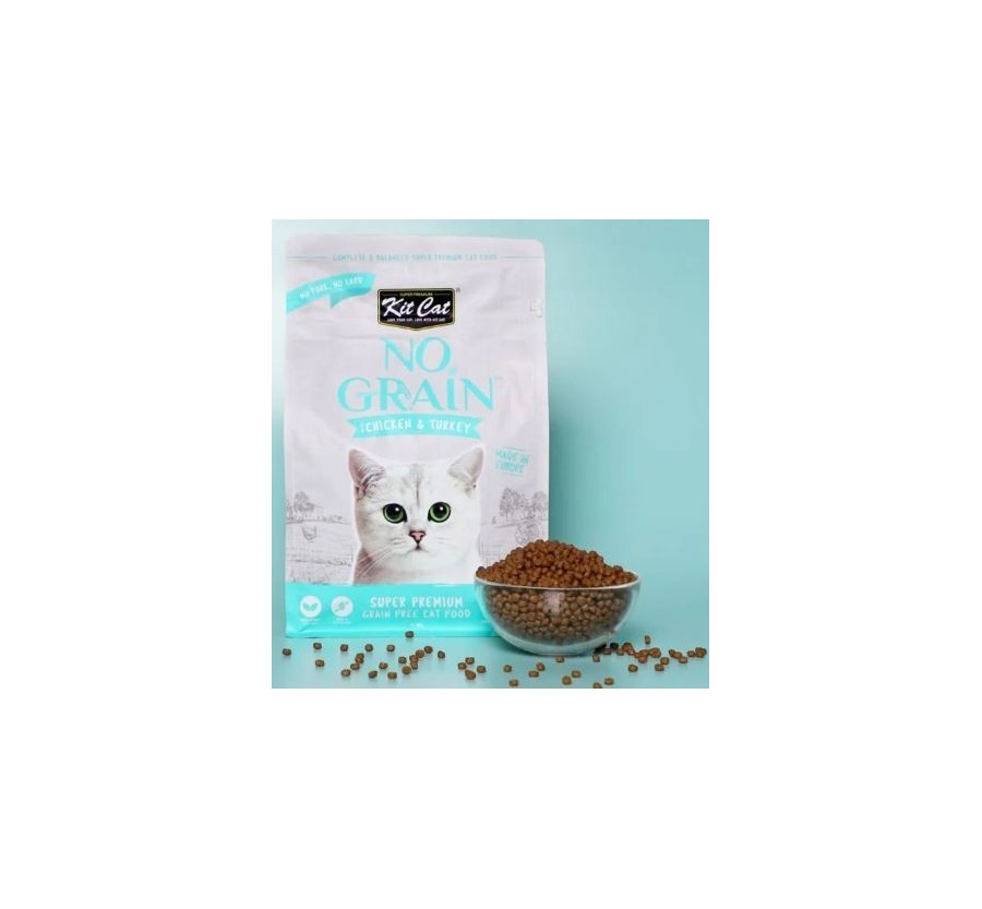 Kit Cat No Grain amb pollastre i gall dindi 1kg
