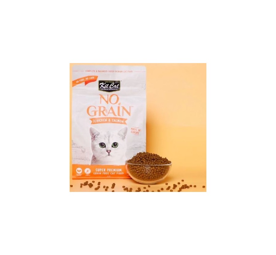 Kit Cat No Grain amb pollastre i salmó 1kg