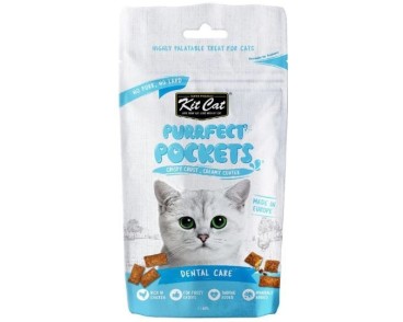 Kit Cat Purrfect Pockets - Cura dental 60g