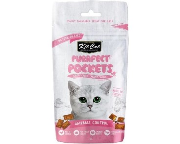 Kit Cat Purrfect Pockets - Control de boles de pèl 60g