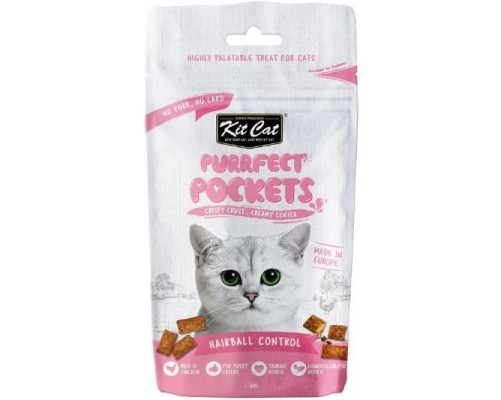 Kit Cat Purrfect Pockets - Control de boles de pèl 60g