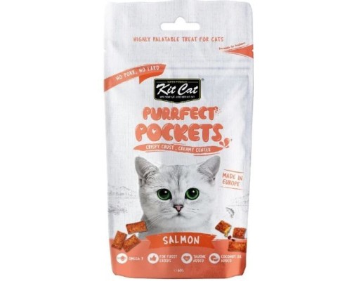 Kit Cat Purrfect Pockets - Salmó 60g