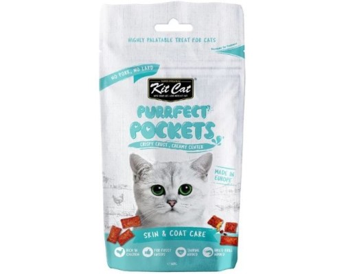Kit Cat Purrfect Pockets - Cura de pell i pelatge 60g