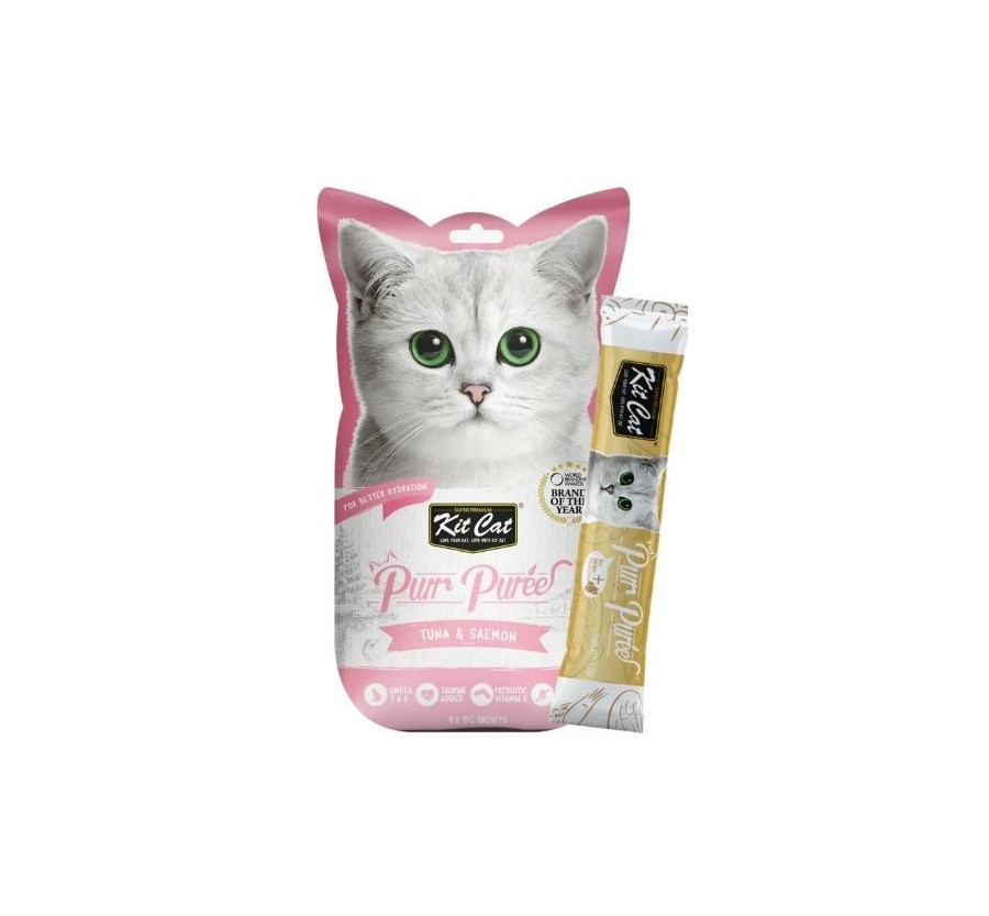 Kit Cat PurrPuree - Tonyina i salmó 60g