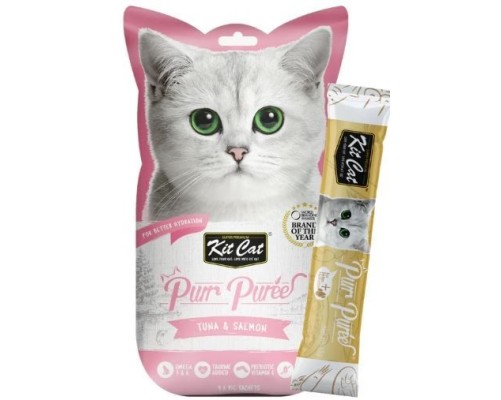 Kit Cat PurrPuree - Tonyina i salmó 60g