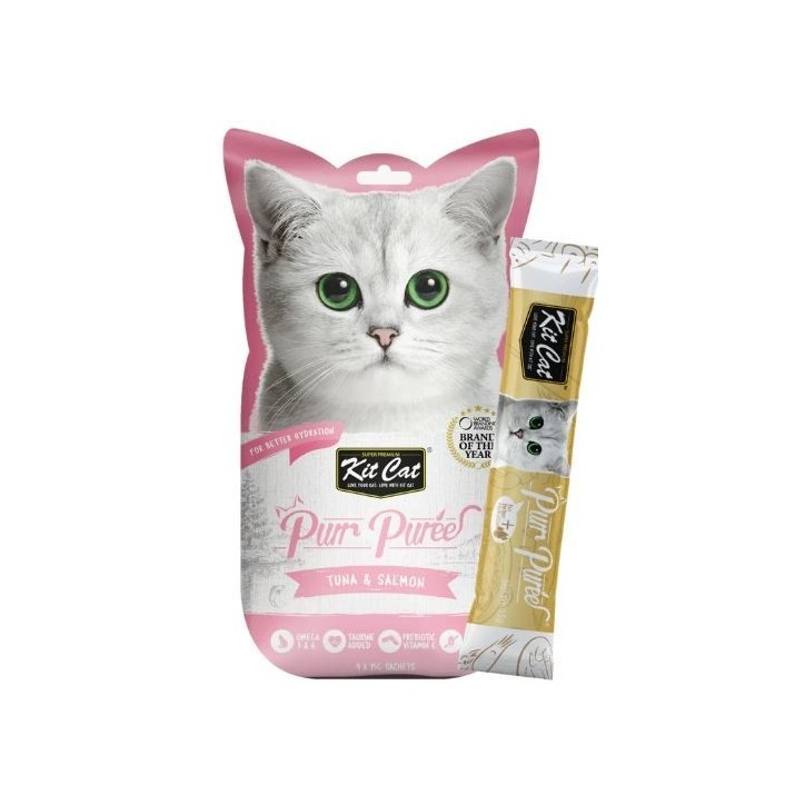 Kit Cat PurrPuree - Tonyina i salmó 60g