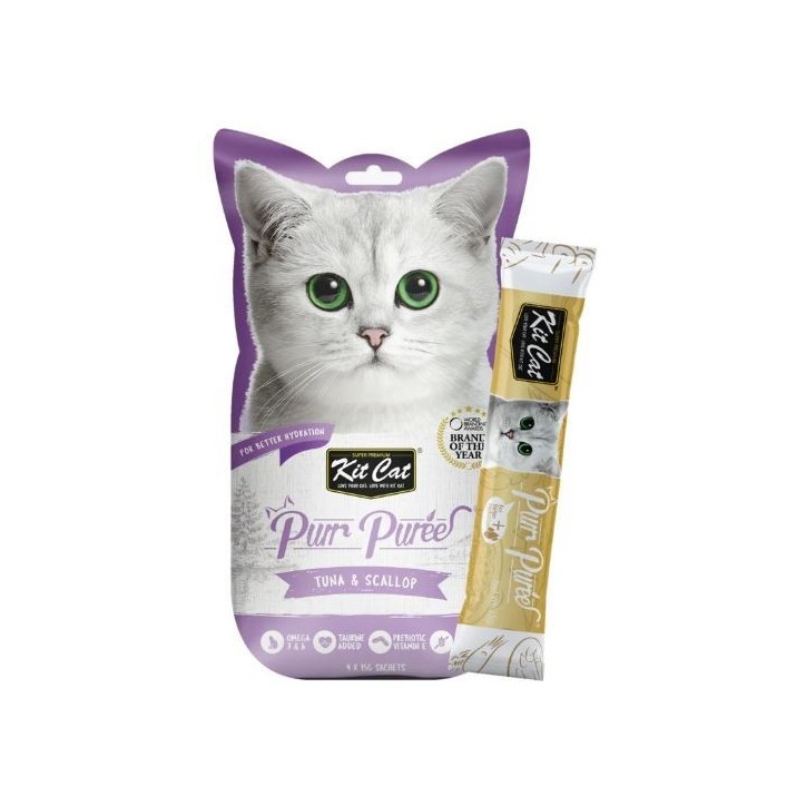 Kit Cat PurrPuree - Tonyina i vieires 60g