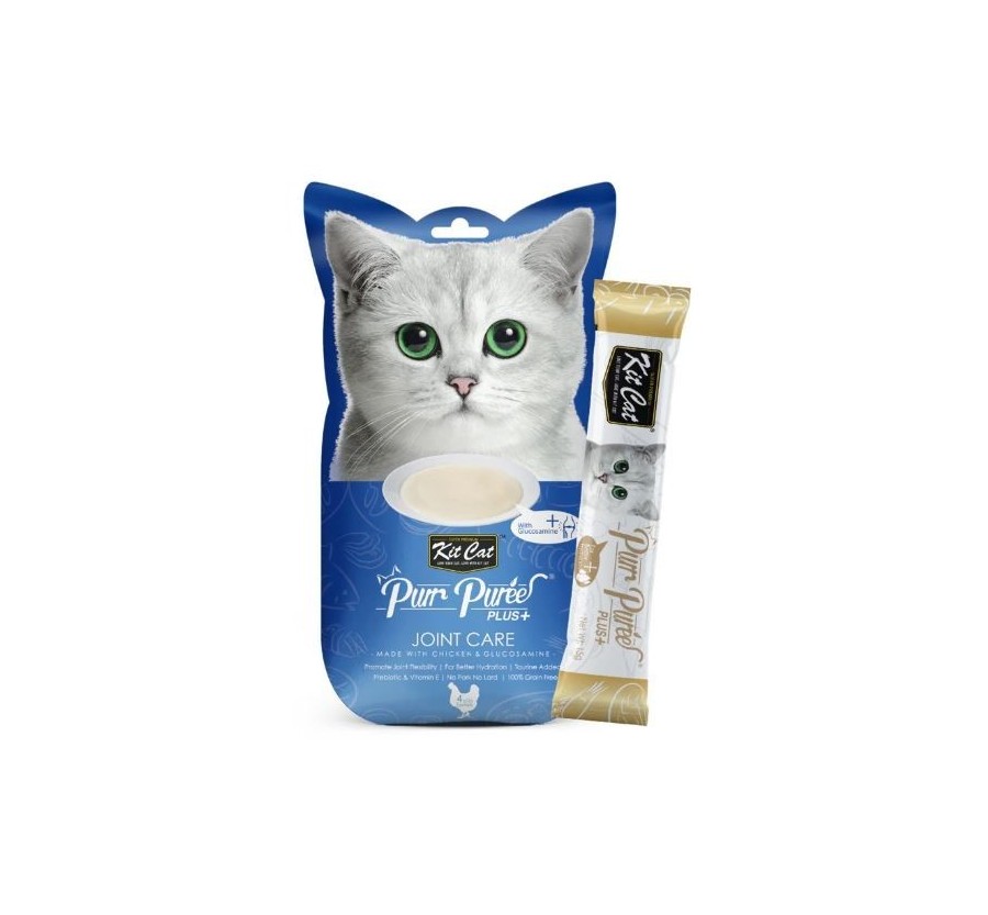 Kit Cat PurrPureePLUS - Pollastre Cura articular 60g