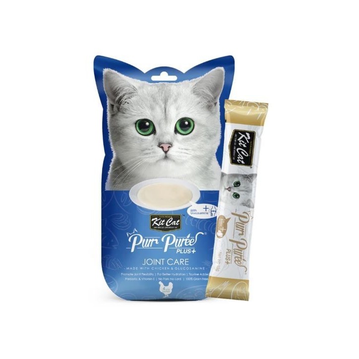 Kit Cat PurrPureePLUS - Pollastre Cura articular 60g