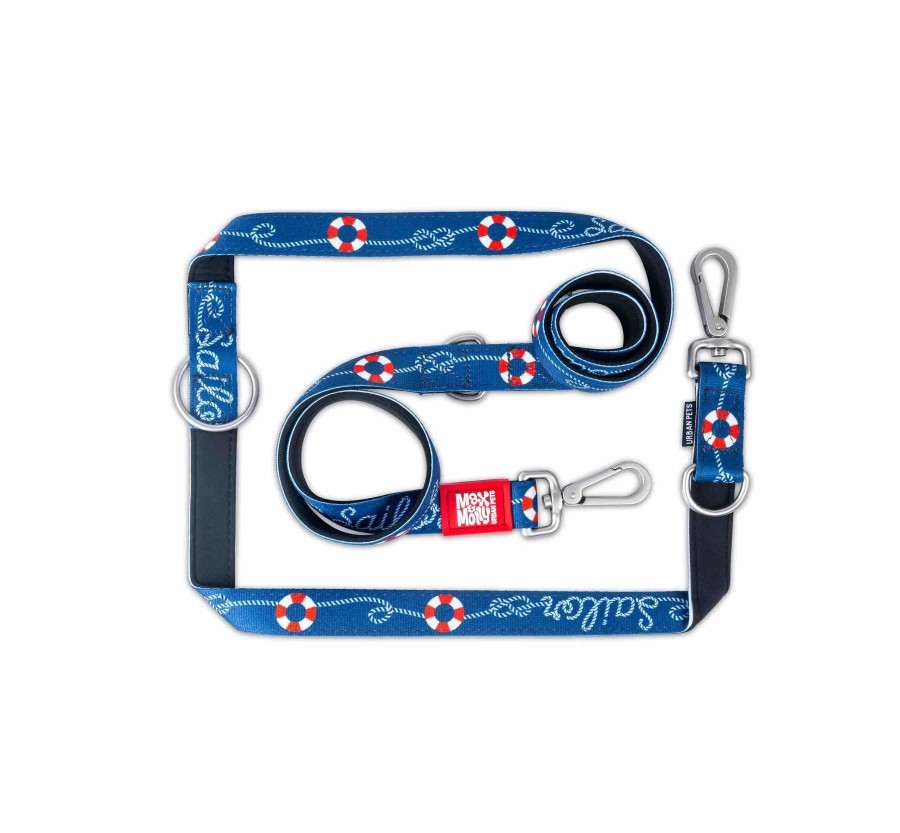 M&M Multi-Function Leash - Sailor/L
