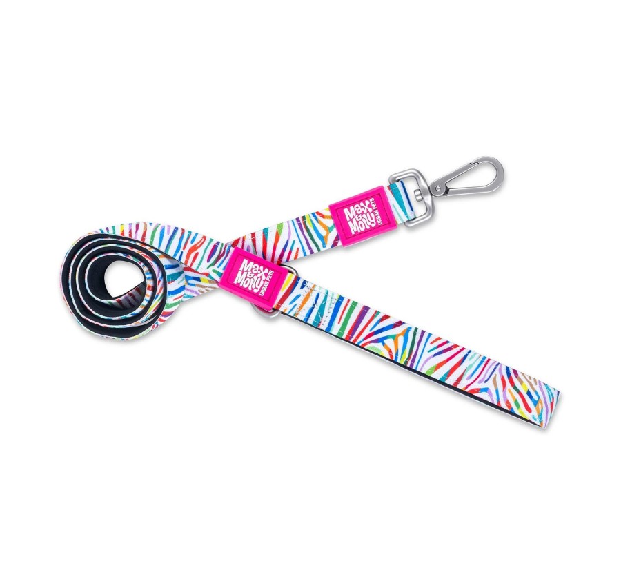 M&M Short Leash - Magic Zebra/L