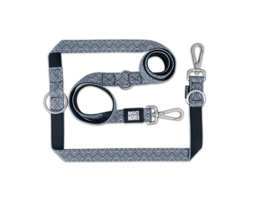 M&M Multi-Function Leash - Mykonos Black/XS