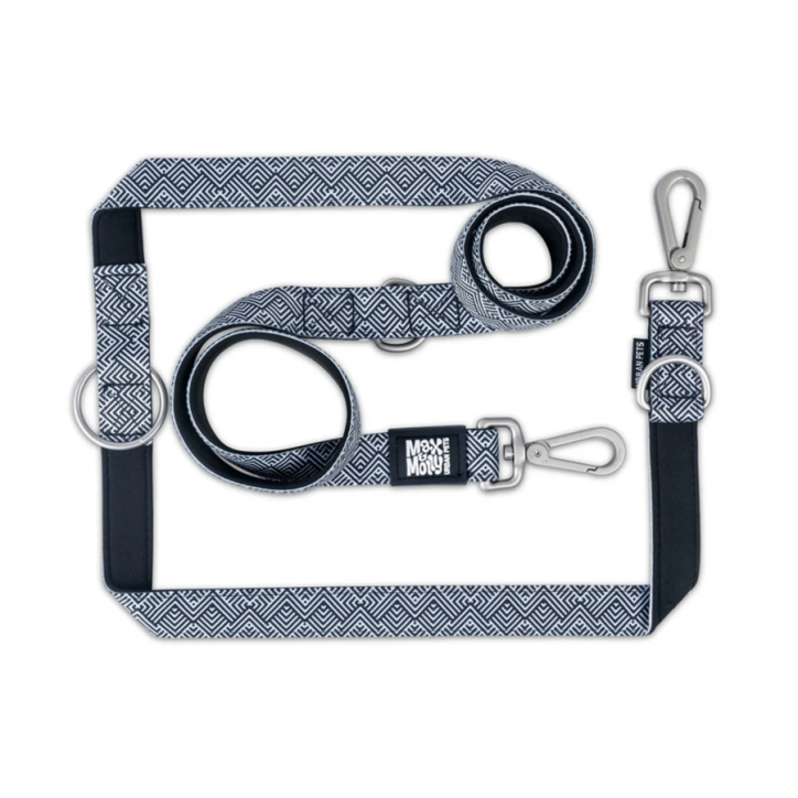 M&M Multi-Function Leash - Mykonos Black/L