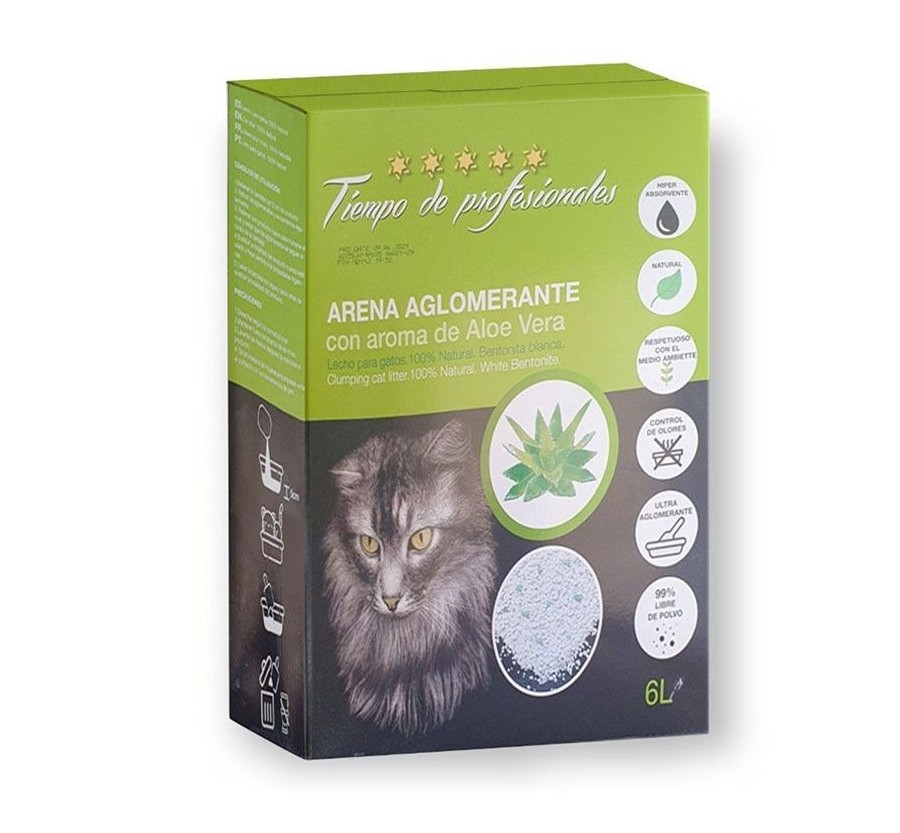 Tiempo profesionales Sorra aglomerant Aloe Vera 6 Litres