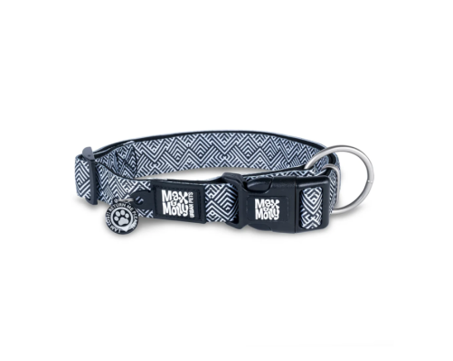 M&M Smart ID Collar - Mykonos Black/L