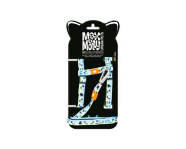 M&M Cat Harness/Leash Set - Black Sheep/1 Size