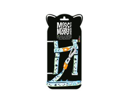 M&M Cat Harness/Leash Set - Black Sheep/1 Size