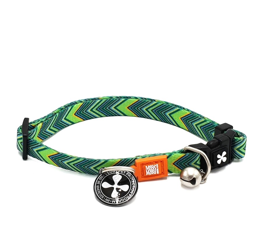M&M Smart ID Cat Collar -  Vintage/1 size