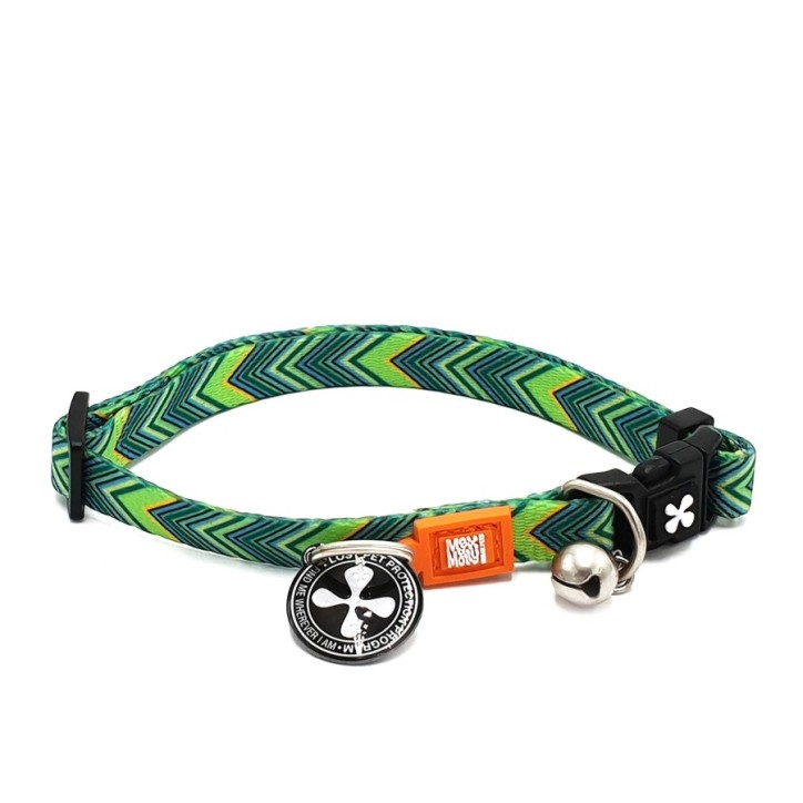 M&M Smart ID Cat Collar -  Vintage/1 size