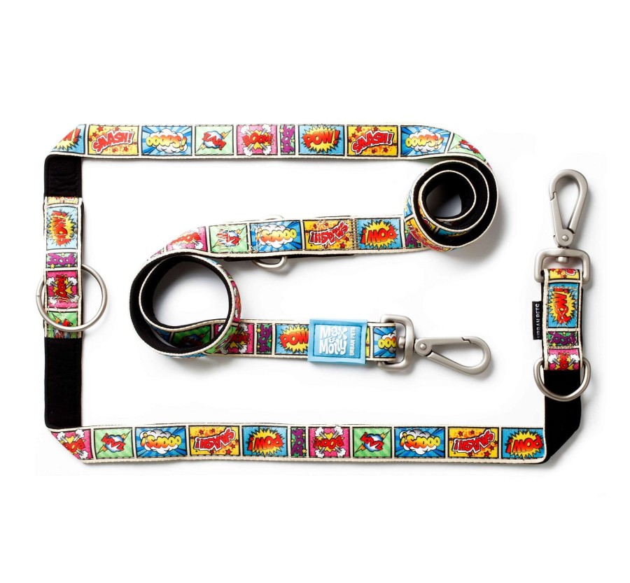 M&M Multi-Function Leash - Comic/L