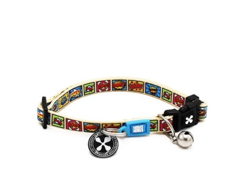 M&M Smart ID Cat Collar - Comic/1 size