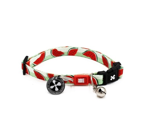 M&M Smart ID Cat Collar - Watermelon/1 size