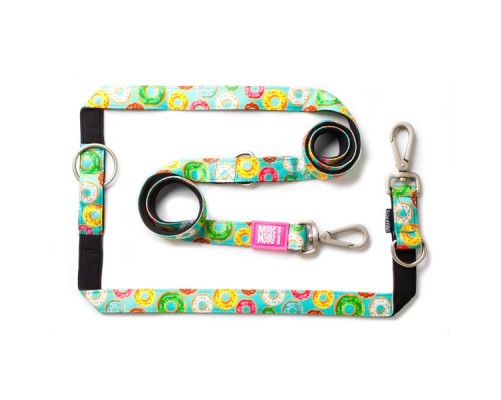 M&M Multi-Function Leash - Donuts/L