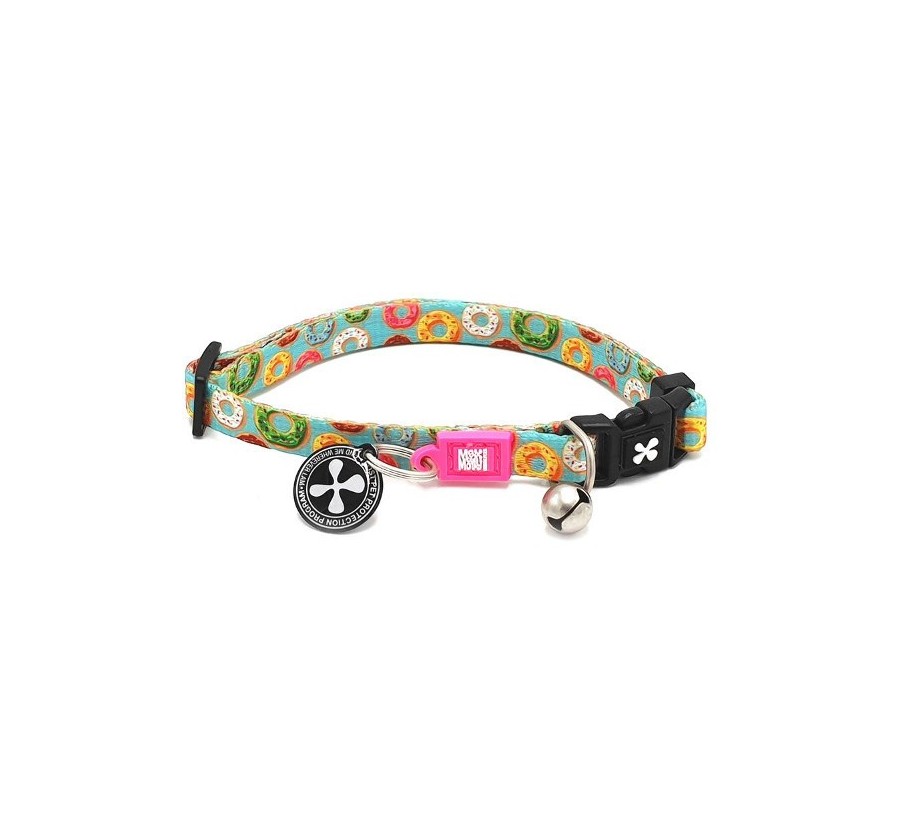 M&M Smart ID Cat Collar - Donuts/1 size