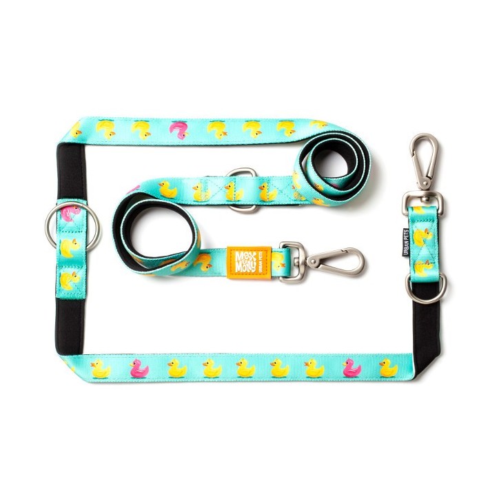 M&M Multi-Function Leash - Ducklings/XS